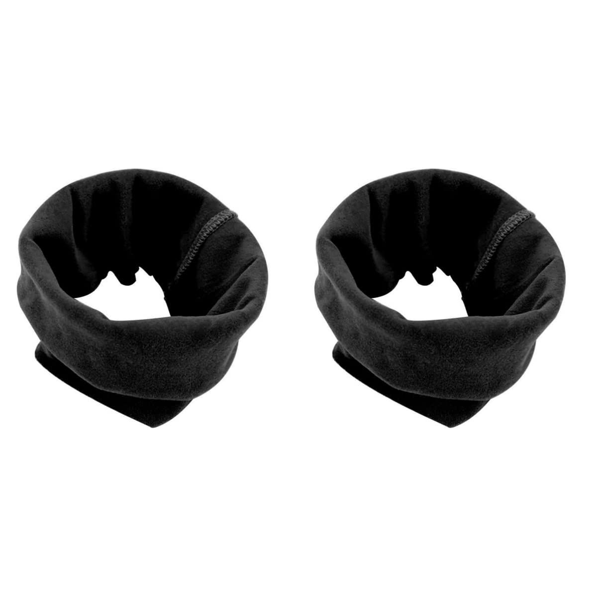 2 pack Quiet Ears for Dogs, Cat Dog Hoodies Hat for Noise Block Ear Protection and Recovery, The Grooming and Force Drying Miracle Tool for Anxiety Relief & Calming Dogs (L, Black) - Image 1