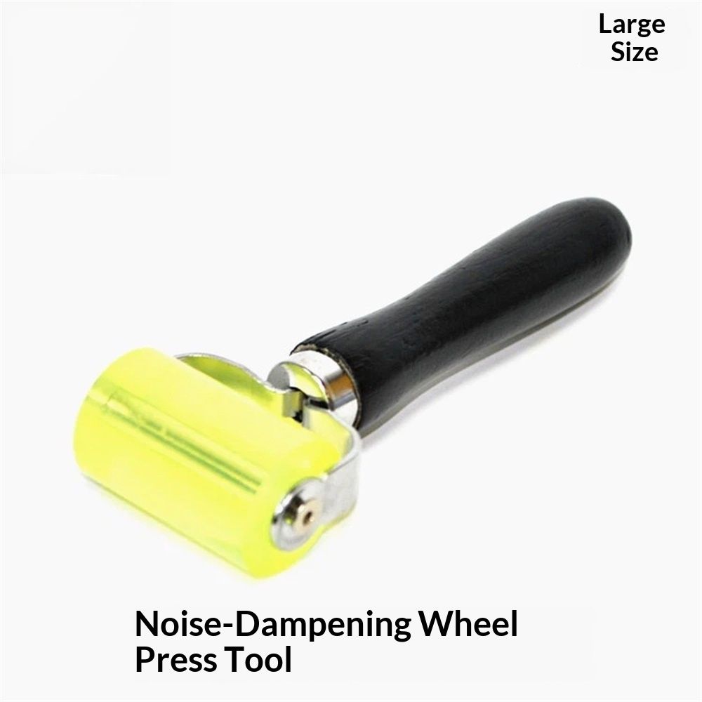 2 Size Car Sound Deadener Rolling Wheel Roller for Easy Application (17.5*5cm+17*3.1cm) – Noise Insulation & Vibration Dampening Tool for Automotive Audio & Heat Mat Installation - Image 2