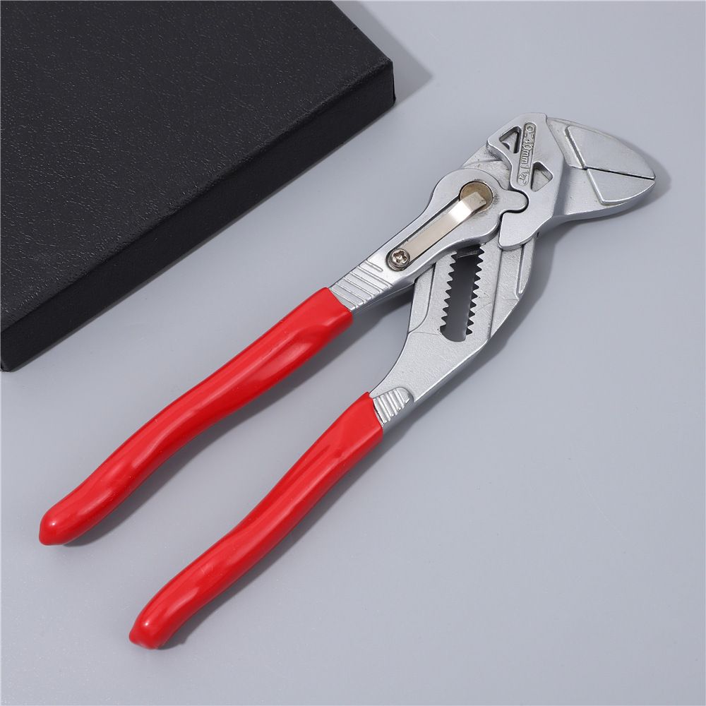 Industrial grade water pump pliers  adjustable anti slip tooth design multifunctional pipe pliers wrench household maintenance tool  7-Inch - Image 3