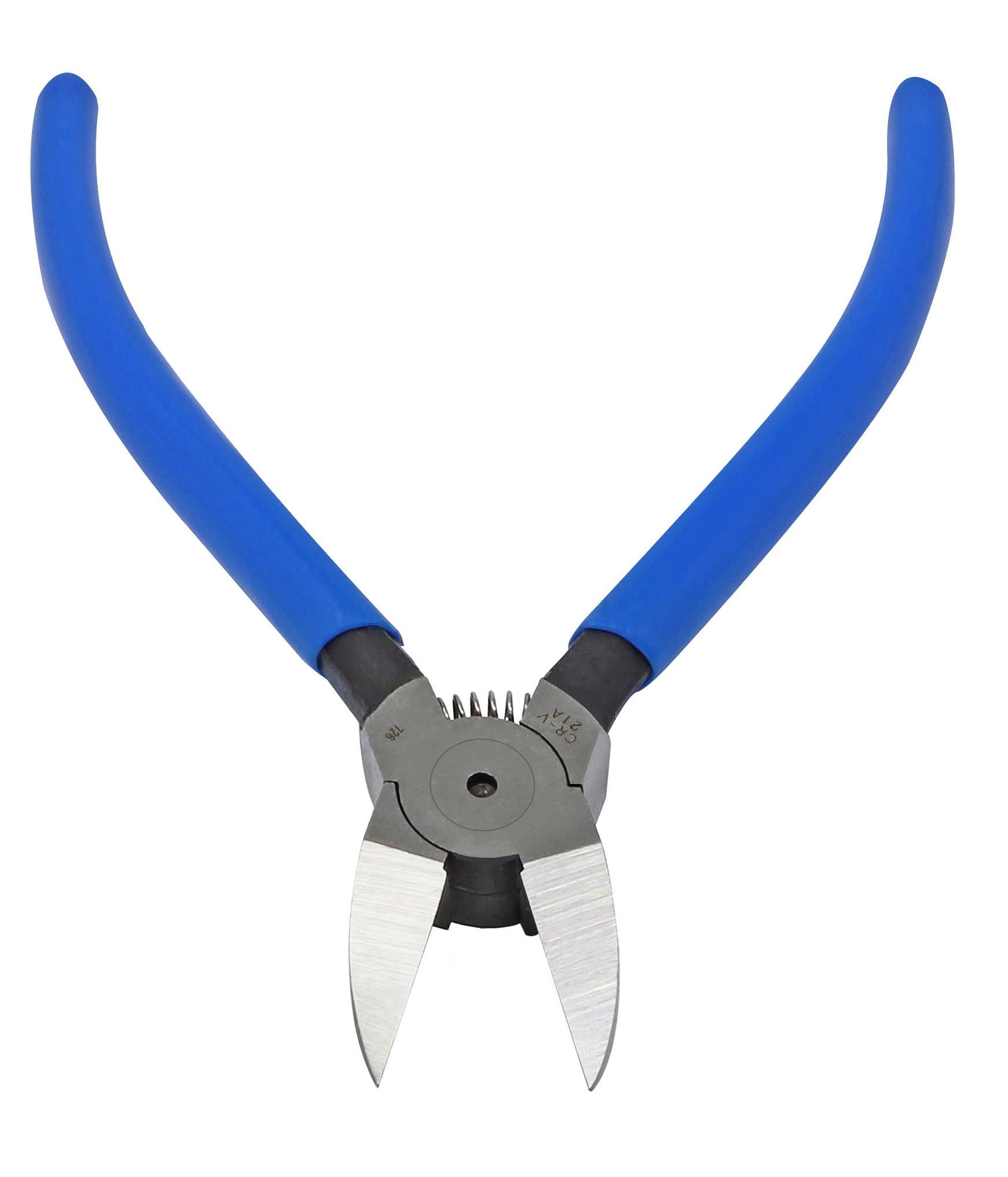5inch Blue Diagonal Flush Wire Cutting Pliers Side Cutters Pliers  Wire Cutters for Clean Cut and Cutting Needs - Image 4