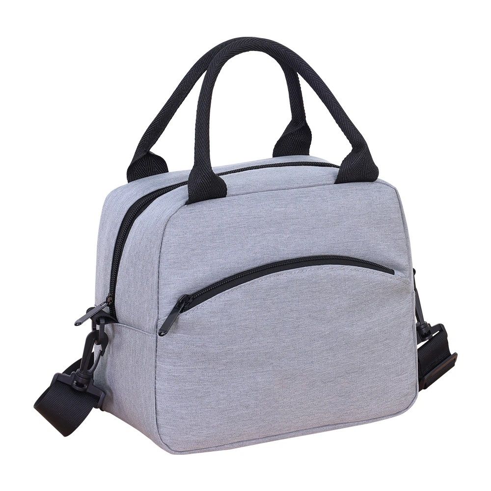 Lunch Bag for Women & Men Adult Insulated Lunch Box, Small Leakproof Cooler Food Lunch Containers Reusable High Capacity Lunch Tote Bags for Work, Travel, Outdoor (gray) - Image 1