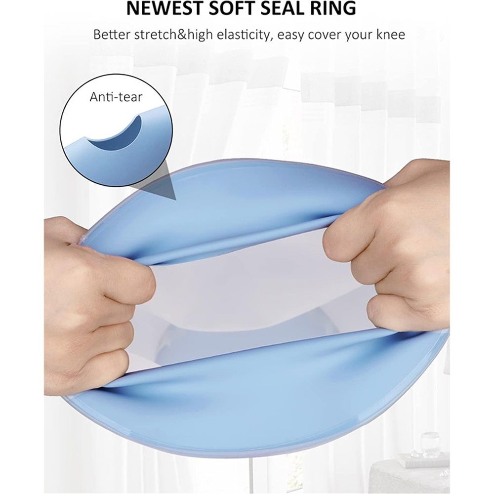Knee Cast Cover for Shower Waterproof Knee Cover for Shower after Surgery Reusable Cast Bag After Surgery for Wound, Burns, Bandage（1 pcs） - Image 3