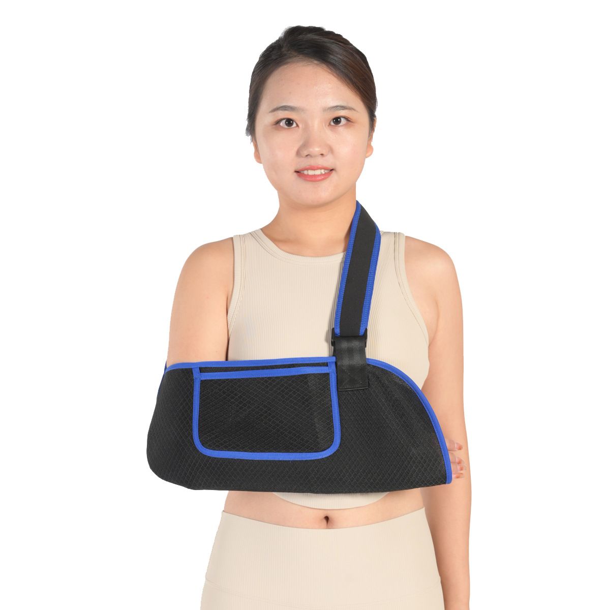 Arm Sling Shoulder Immobilizer for Men and Women, Adjustable Rotator Cuff Support Brace, Fit Left or Right, Comfortable Medical Slings for Elbow and Wrist Injury, Forearm Fracture, Surgery Recovery - Image 2