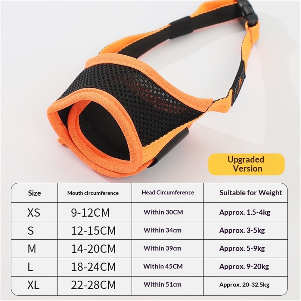 2 pack Dog Muzzle Anti Biting Barking and Chewing with Comfortable Mesh Soft Fabric and Adjustable Strap, Suitable for Small, Medium and Large Dogs(L) - Image 4