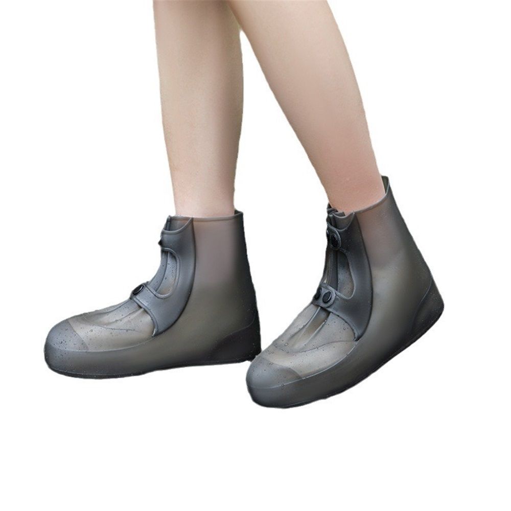 Rain Shoe Covers | Waterproof Shoe Covers for Men Women | Reusable Galoshes Overshoes Over Shoes (38-39，L) - Image 1
