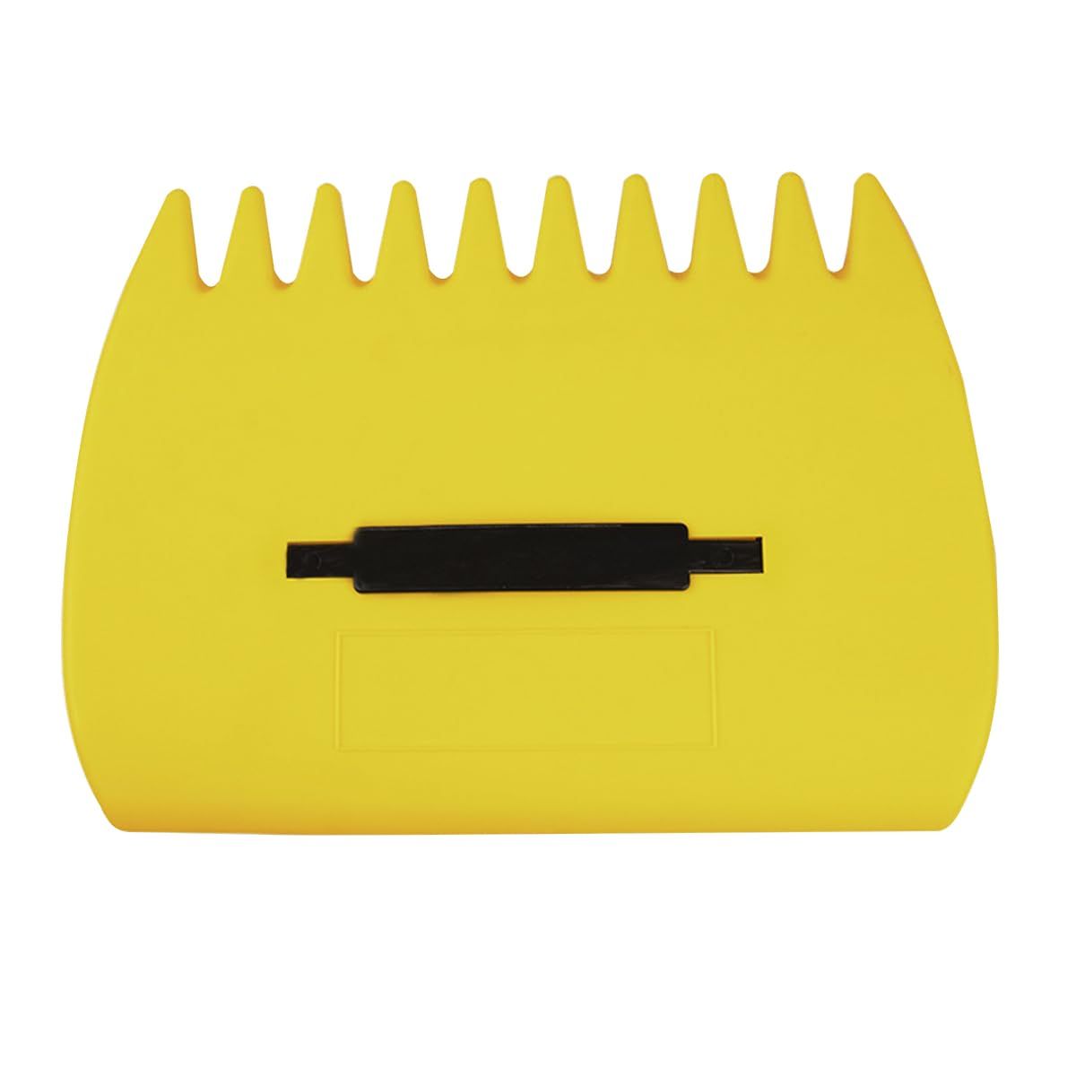 Hand Rakes Leaf Scoops -Large Leaf Grabber for Picking Up Yard Leaves, Lawn Garbage and Grass Clippings (yellow) - Image 1