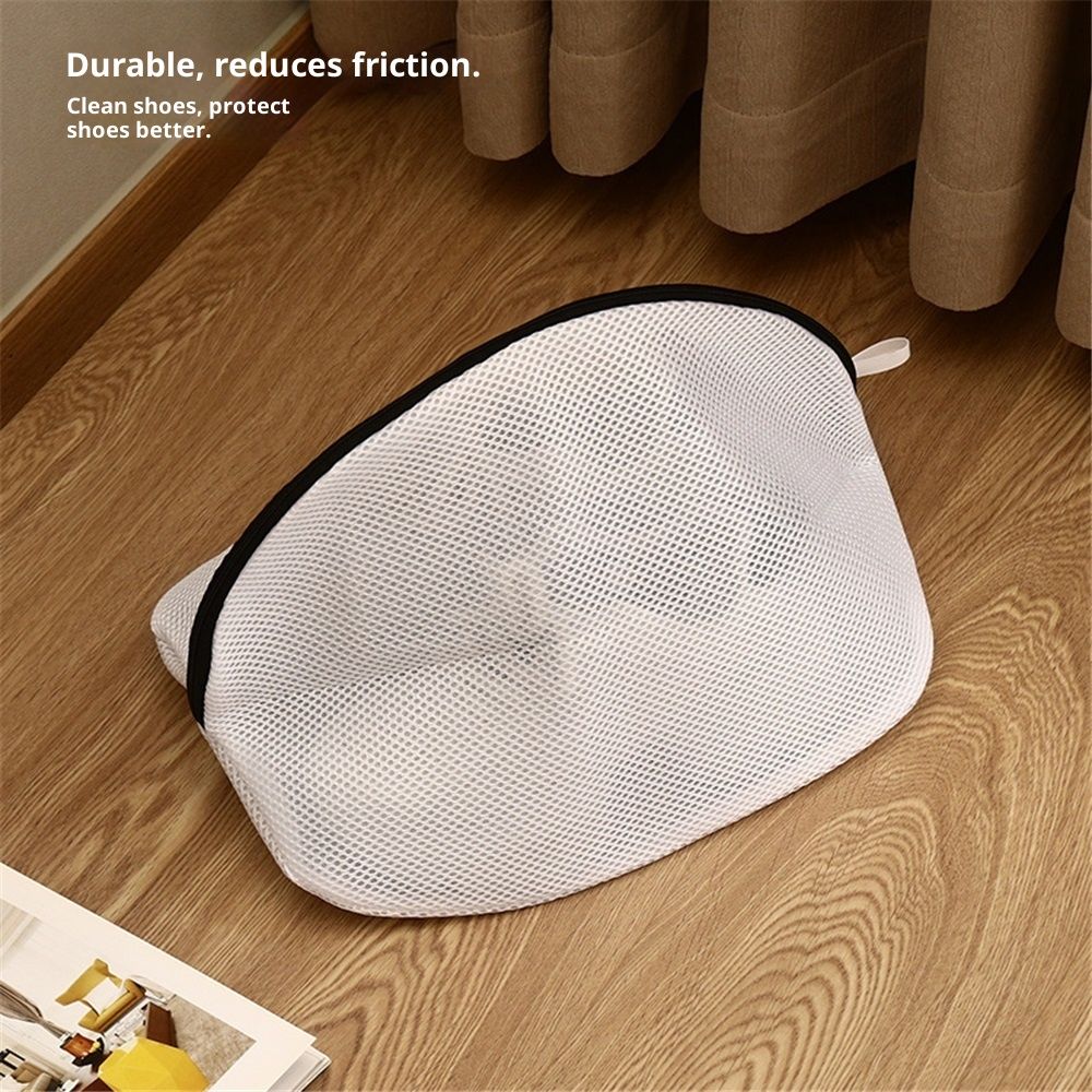 Shoe Washing Machine Bags, 6 PCS Mesh Laundry Bags for Shoes, Sneakers, Trainers, Tennis Shoes, Slippers - Image 3