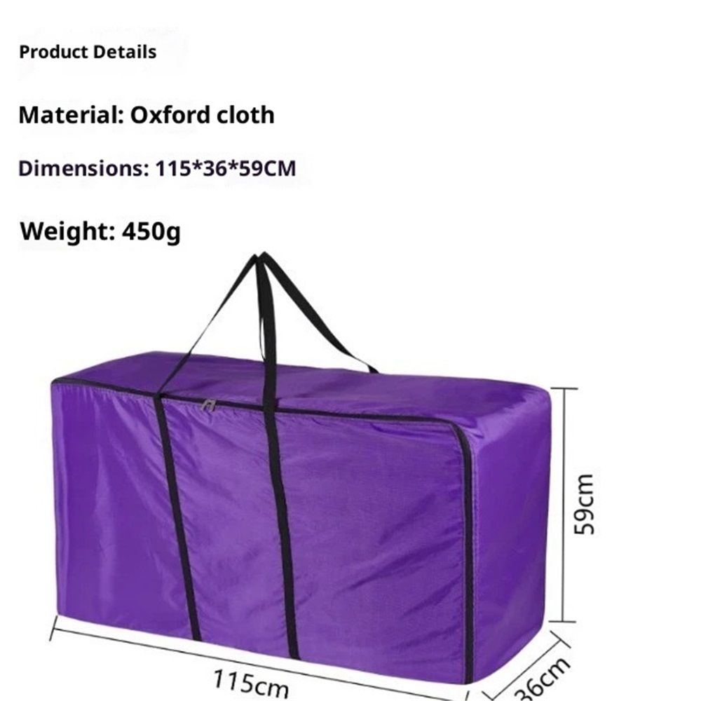 Hay Bale Storage Bag, Horse and Livestock Hay Bale Bag, Large Tote Waterproof Collapsible Bag Hay Bale Tote Bag with Zipper - Image 5
