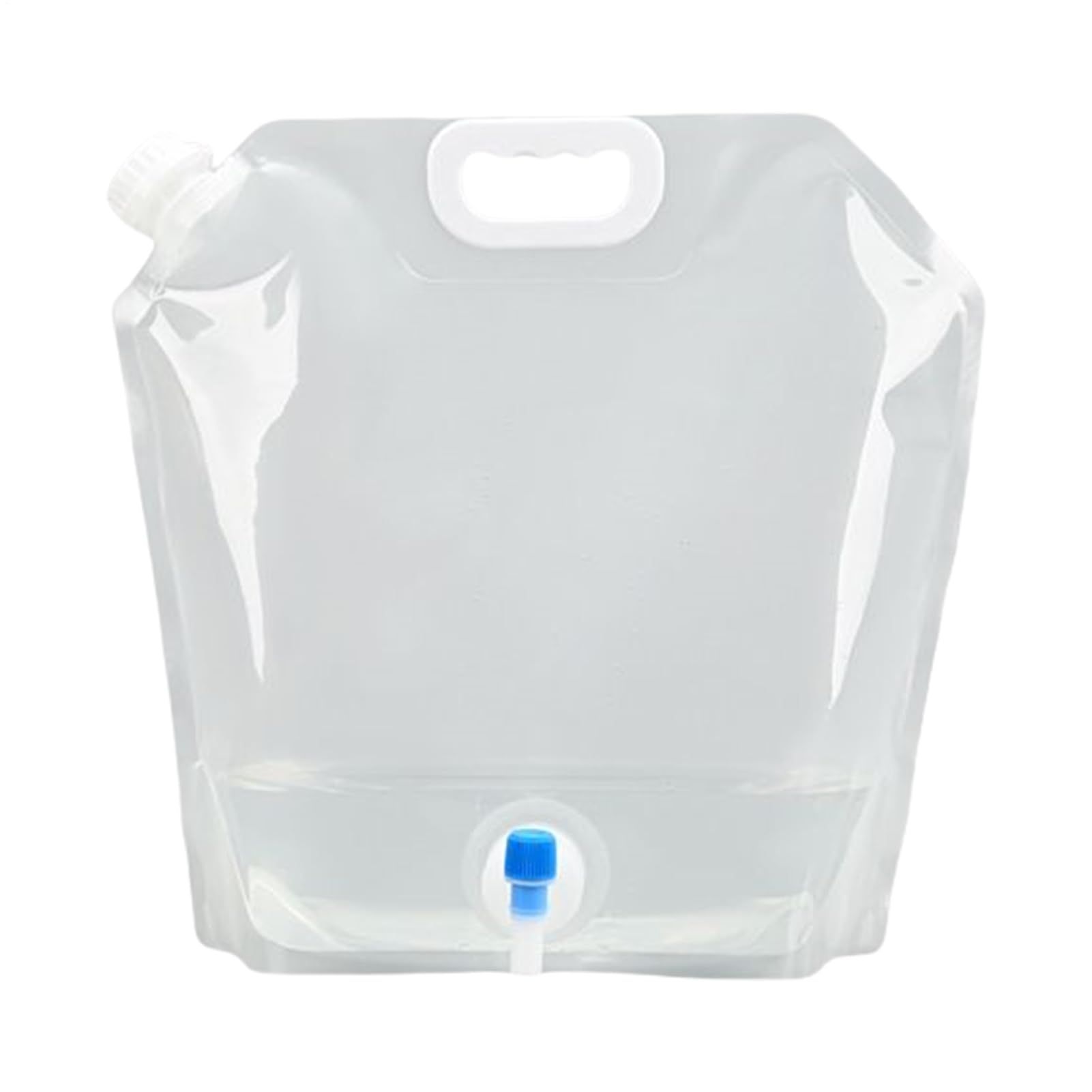 2 pack Collapsible Water Container Bag Outdoor Water Grade Water Jug Folding Water Storage Bag for Camping Hiking & Survival Kit Sport 5L - Image 1