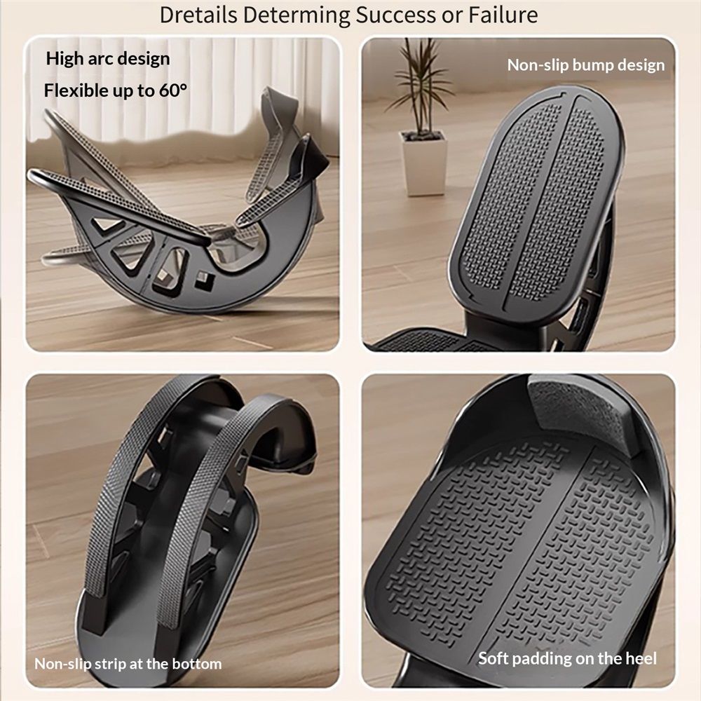 Calf Stretcher for Achilles Tendinitis, Heel, Feet, Shin Splint, Plantar Fasciitis Pain Relief - Stretches Strained Leg Muscle - Ankle Wedge Stretch Improves Flexibility - Image 4