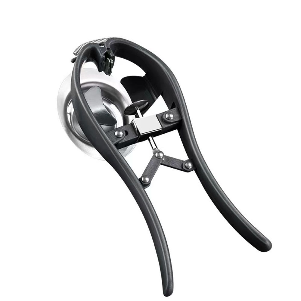 Egg Cracker,l Egg Opener, Automatic Egg Cracking Tool, Easy Eggshell CutterEggshell Cutter Egg Separator Creative Kitchen Tools (black) - Image 1