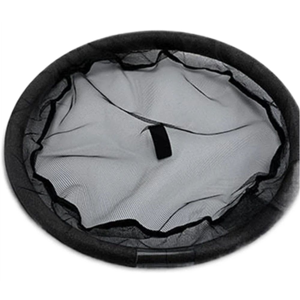 1Pack Floating Flora Fish Barrier Floating Island Plant Protector Round Floating Flora Island for Pond Protects Your Floating Plants from Pond Fish（black 45cm） - Image 1
