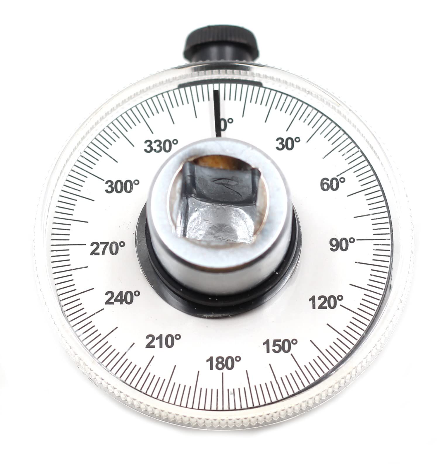 Drive Angle Gauge, 360 Degree 1/2in Adjustable Drive meter Wrench Set, Wrench Angle Gauge Tool for 1/2in Male and Female Drive - Image 2