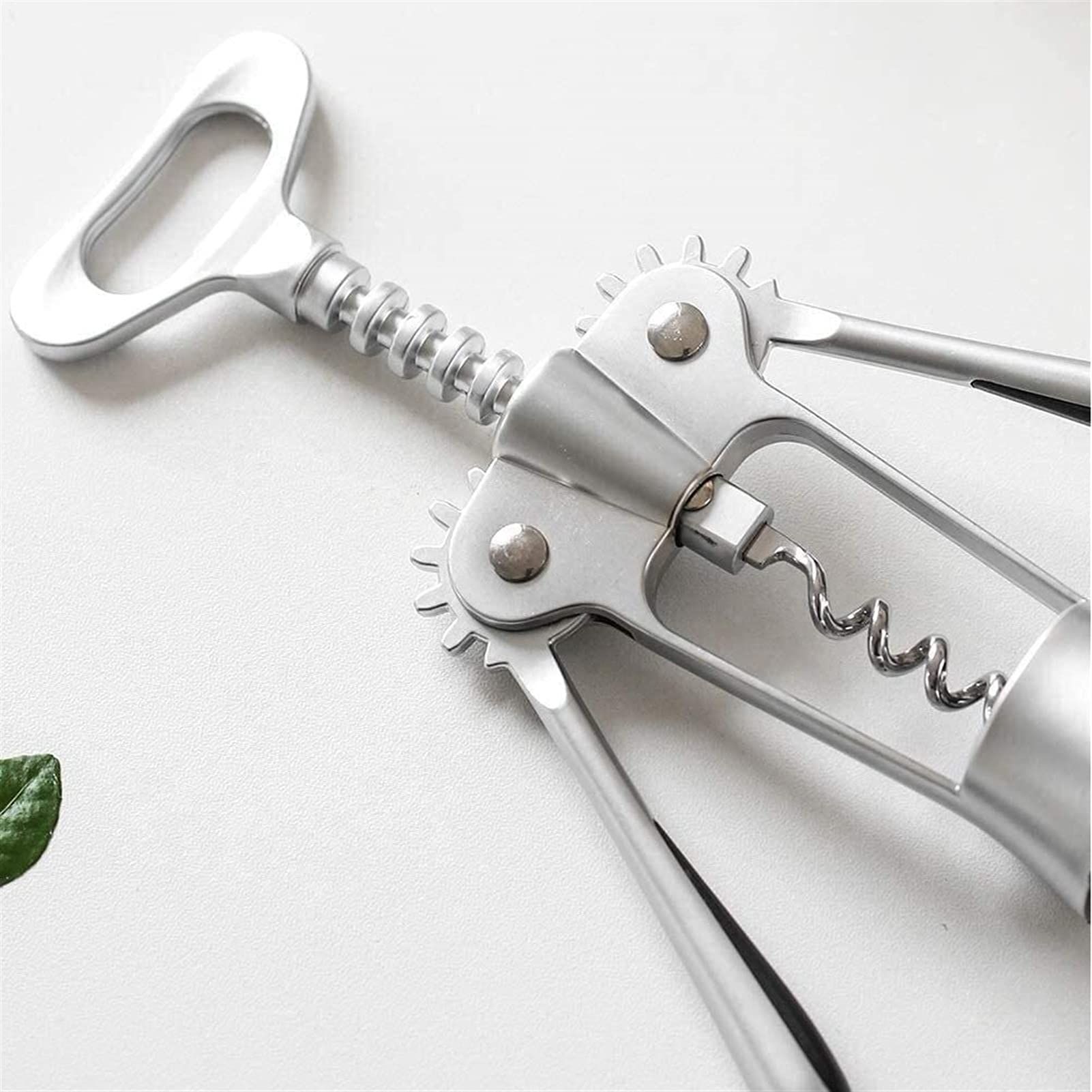 New Upgrade  Corkscrew Wine Bottle Opener, Multifunctional Bottles Opener for Kitchen Restaurant Bars, Professionals or Home use,1 Pcs Wing Corkscrew Bottle Opener, - Image 2