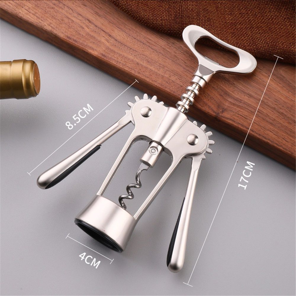 New Upgrade  Corkscrew Wine Bottle Opener, Multifunctional Bottles Opener for Kitchen Restaurant Bars, Professionals or Home use,1 Pcs Wing Corkscrew Bottle Opener, - Image 5