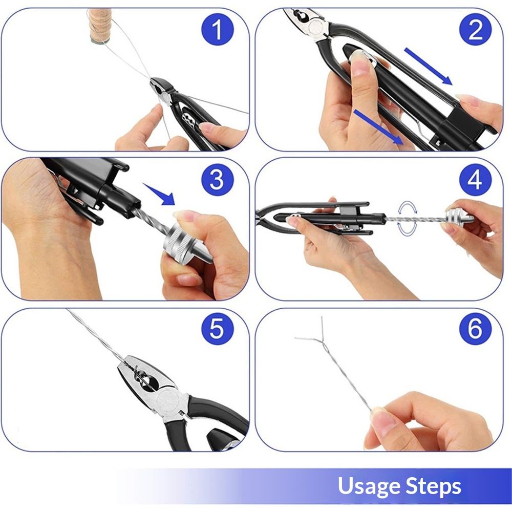Driven Safety Wire Pliers, 6