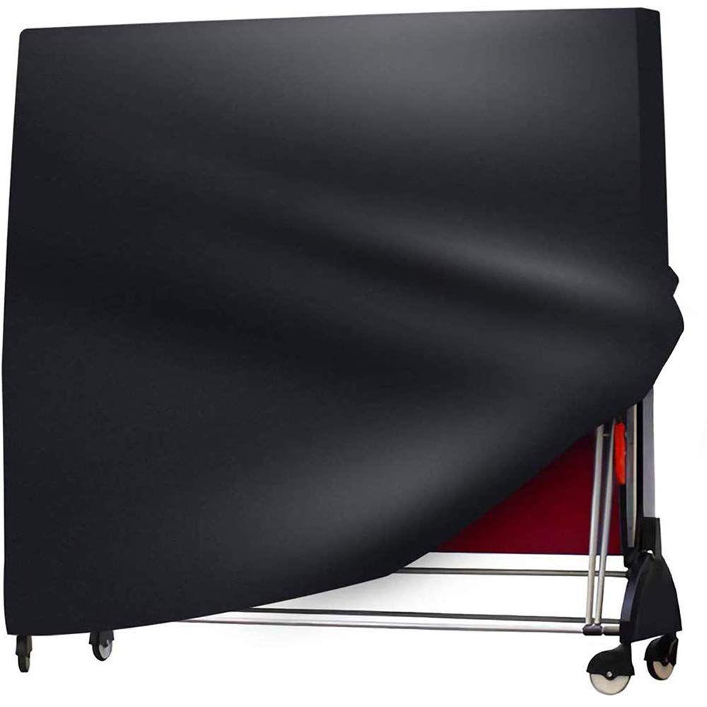 Terrace table tennis table cover waterproof table tennis table protection cover indoor and outdoor foldable table tennis cover（165*70*185CM） - Image 1