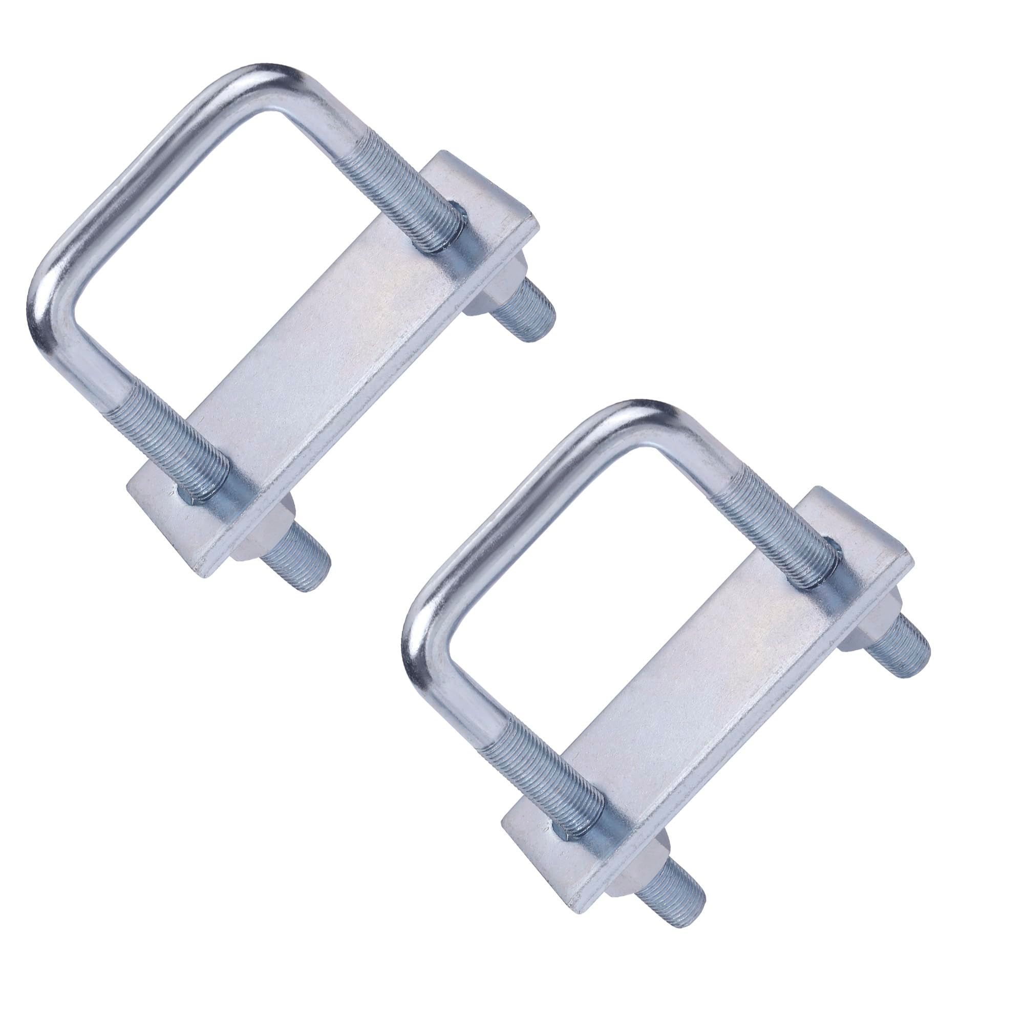 Leaf Spring Clamp Kit Fits Leaf Springs Up, Locks Leaf Springs Together For Stabilizing,Provides Better Control of Axle Torque Pack  4pcs - Image 2