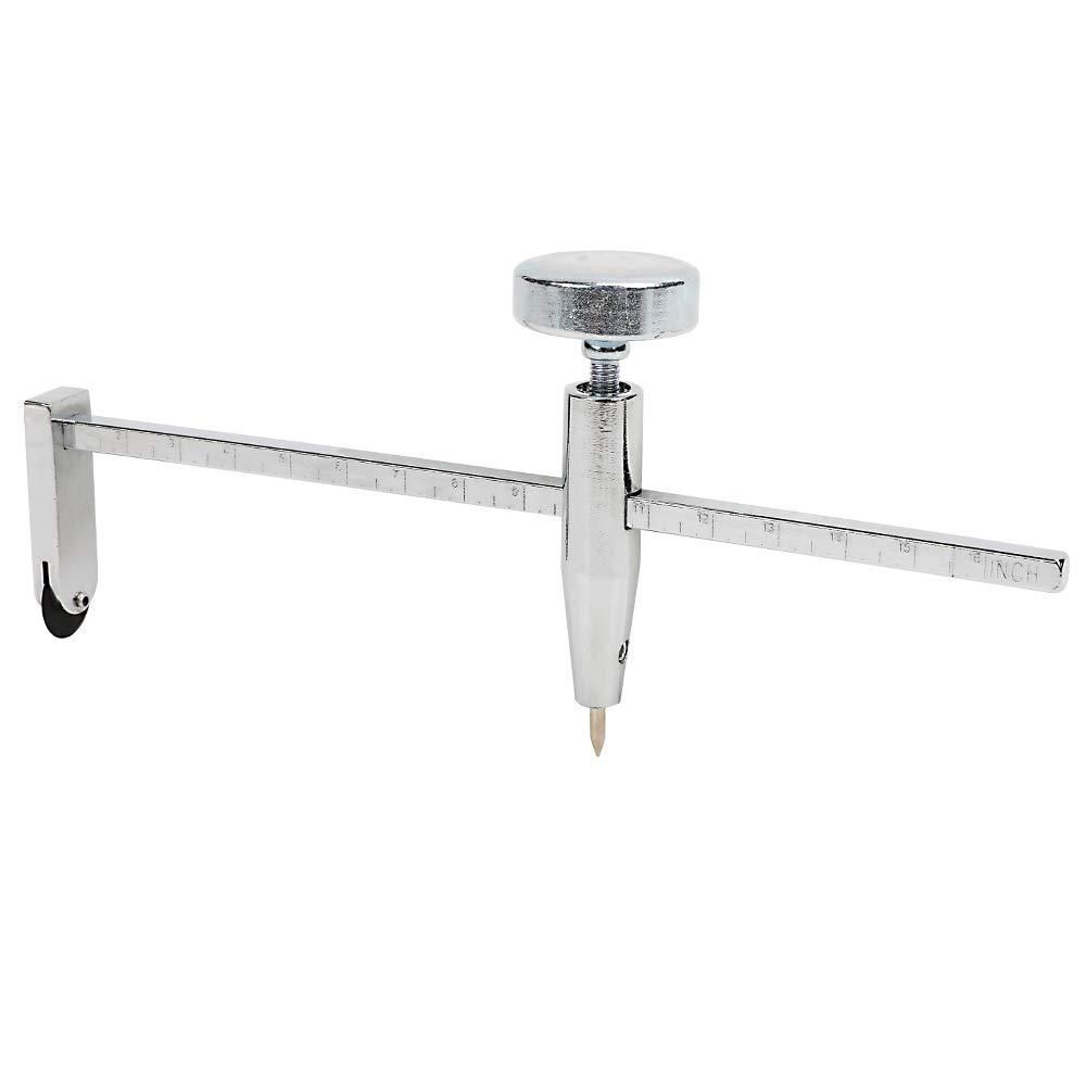 Drywall Circle Cutter, Adjustable Hole Cutter Dry Wall Pivot Point Drywalls Tools Easy Side to Diameter Adjustment for Cut Round Holes in Material and Ceiling Tiles - Image 2