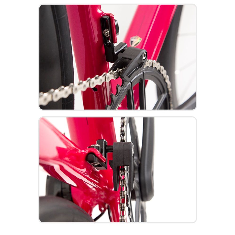Road Bike Chain Guide, Gravel Bicycle Chain Protector for Single Chainring, Mount Front Derailleur Frame (Aluminum Alloy) - Image 4