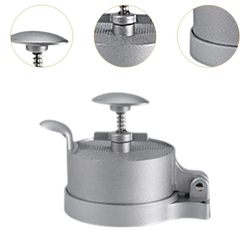 Hamburger Press Patty Maker,with Spring Ejector for Easy Removal, Single, Non-Stick Heavy-Duty Cast Aluminum - Image 3