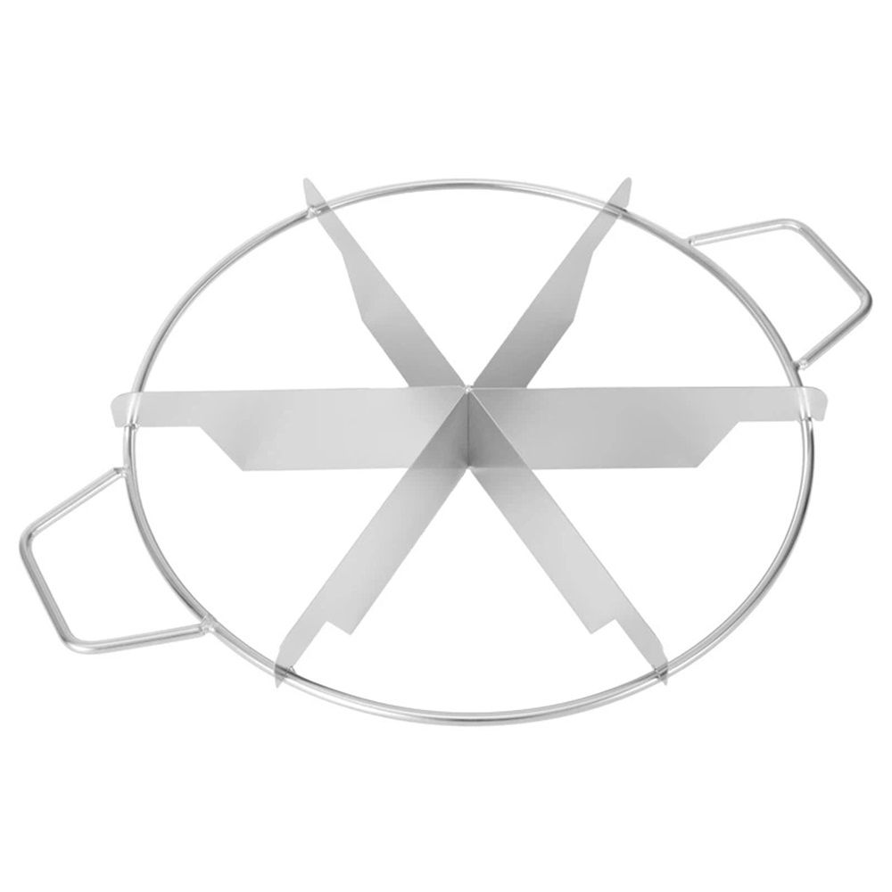 Stainless Steel Pie Cutter | 6-Slice Pie Cutter | Creates Beautifully Uniform Slices of Pie | Pie Cutters Medium - Image 1