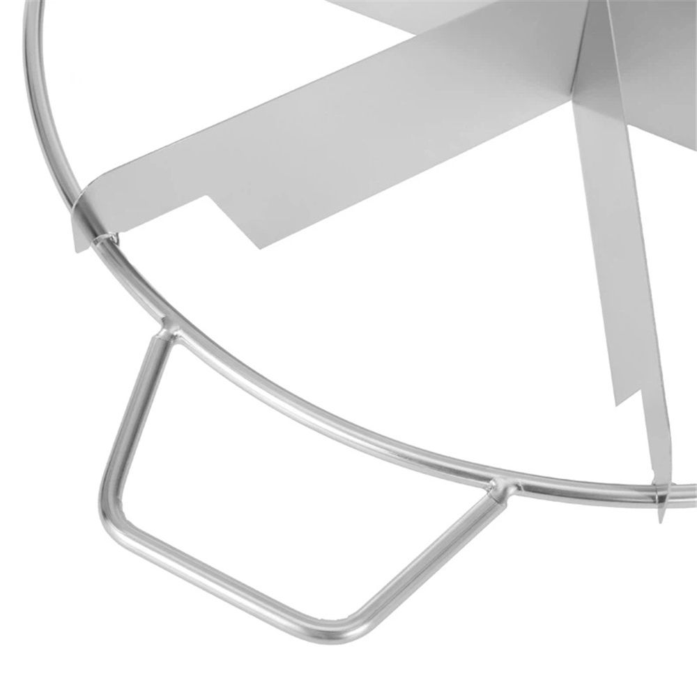 Stainless Steel Pie Cutter | 6-Slice Pie Cutter | Creates Beautifully Uniform Slices of Pie | Pie Cutters Medium - Image 3