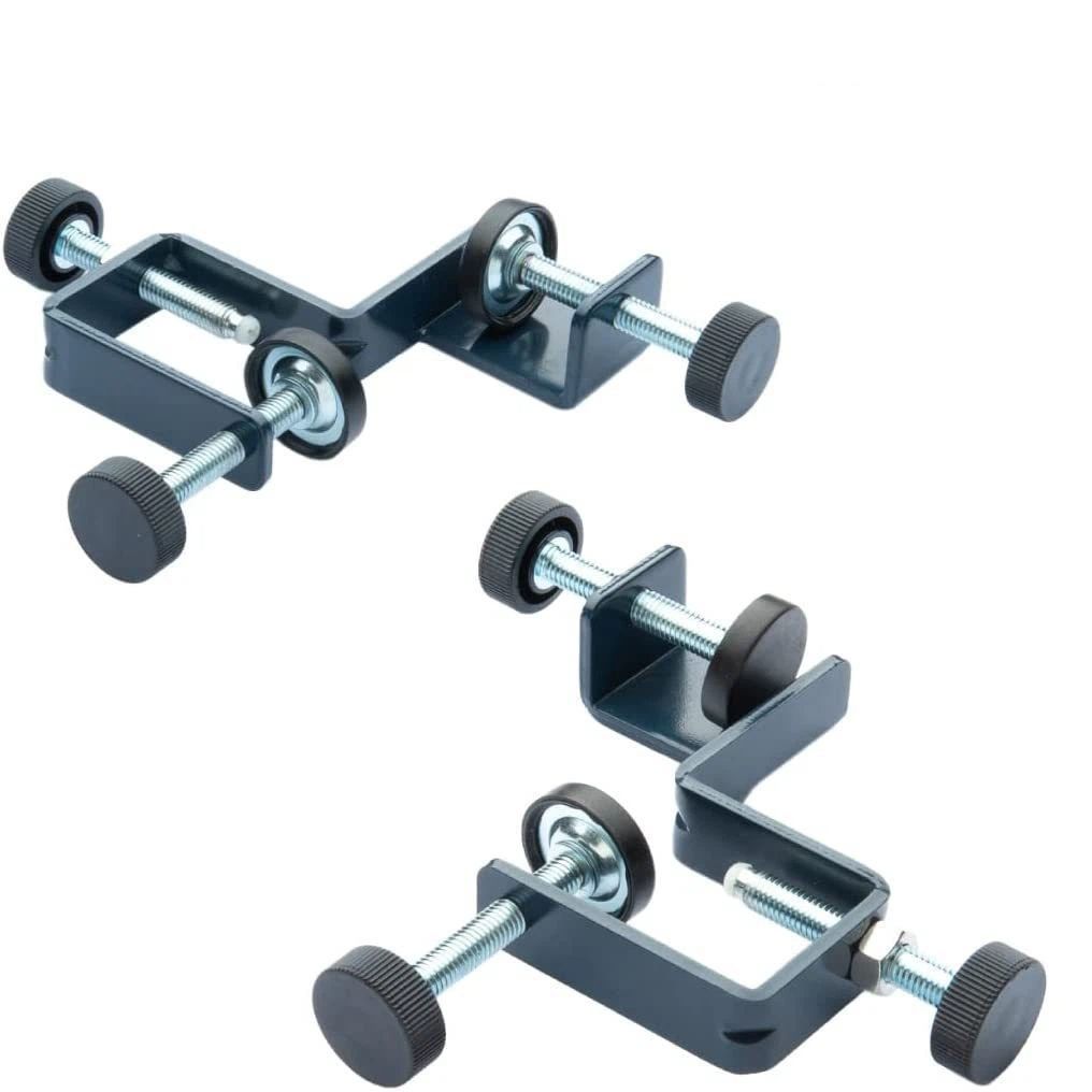 2 pack Drawer Front Installation Clamps, Adjustable Cabinet Face Clamp Set, Quick Mounting & Alignment Tool for Woodworking - Image 1