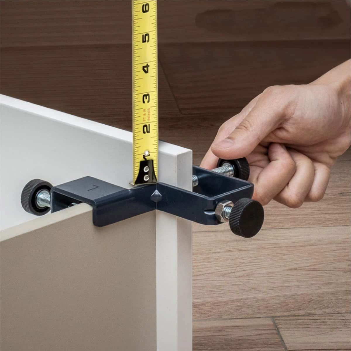 2 pack Drawer Front Installation Clamps, Adjustable Cabinet Face Clamp Set, Quick Mounting & Alignment Tool for Woodworking - Image 4