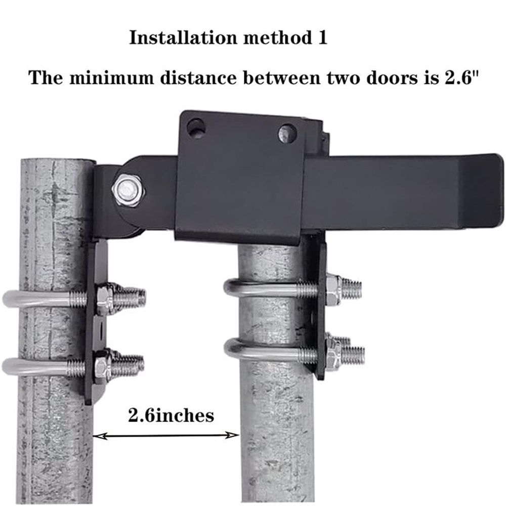 Chain Link Fence Double Gate Latch for 1.375