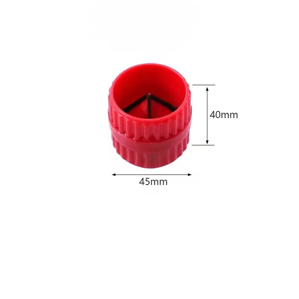 4 Pieces Inner-Outer Pipe Reamer,Acrylic Tubing Chamfer Tool for Copper/Brass/Aluminum Tubes, Deburring Copper Reamer Tubing Chamfer Tool - Image 4