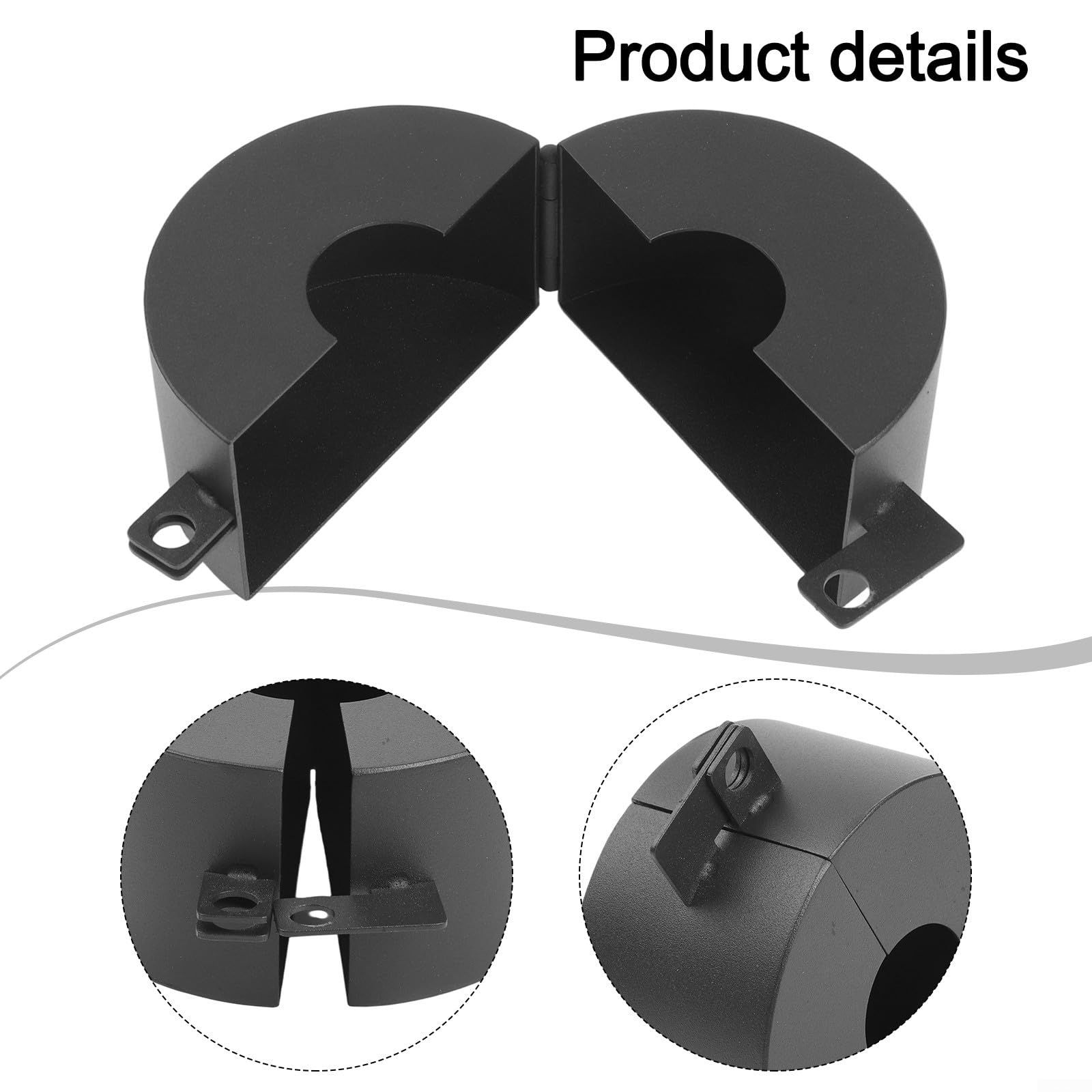 Door Knob Lockout Device – Prevents Unauthorized Entry, Disables Knob & Keyhole, Portable for Apartments/Homes/Rentals – Stops Unwanted Access, Ideal for Temporary Security (No Padlock) - Image 4