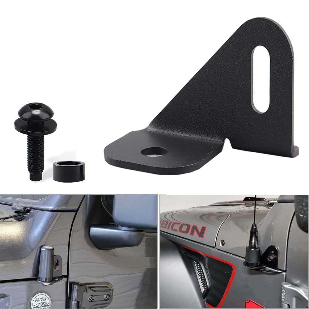 Antenna Mount Driver Side Antenna Mount Radio Driver's Side Mounting Bracket Front Driver Near The Hood Side Holder - Image 1