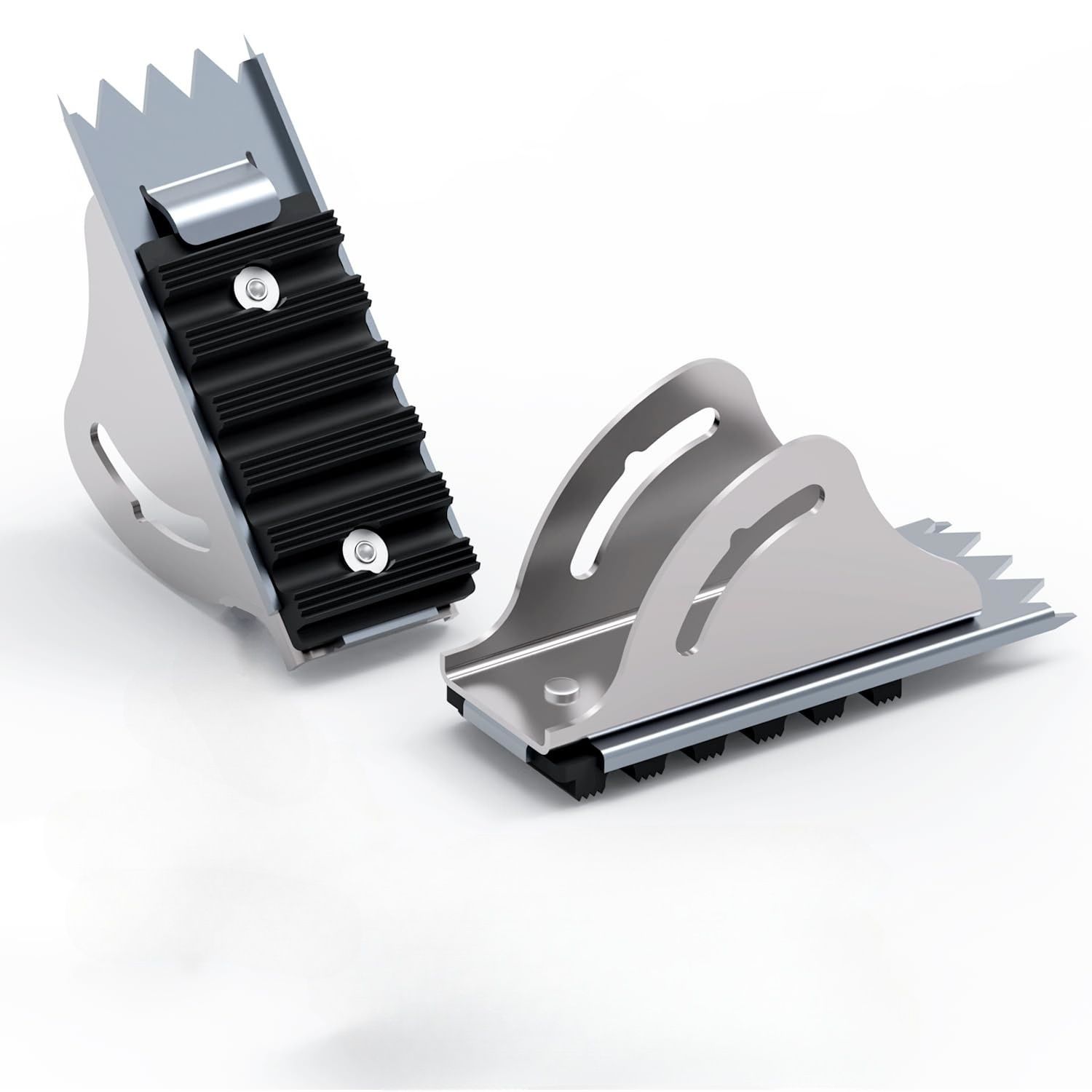 2 pack Replacement Shoe Kit for Aluminium Ladder Extension Ladder Feet, Replacement Parts for Aluminum Ladders - Image 1