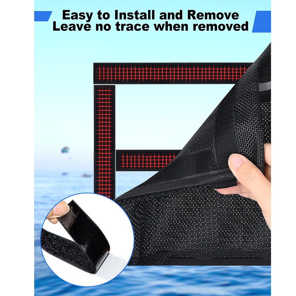 Boat Accessories Storage Organizer Bag, Sun-Protective Strong Adhesive Pouch for Cellphone and Key, Reflective Closure Pocket for Boat Center Console Pontoon - Image 3