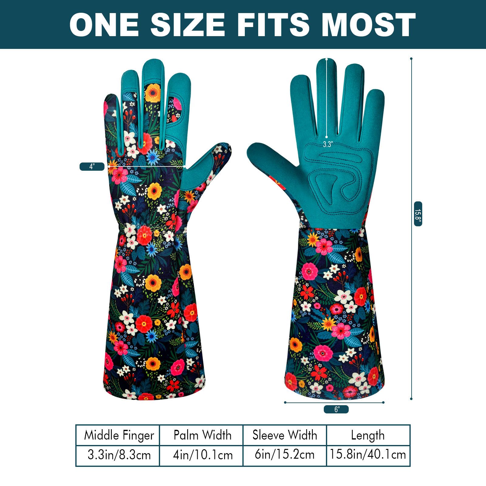 Gardening Gloves for Women, Breathable leather Garden Gloves with Grip, Thorn-Proof Puncture-Resistant Work Gloves（green） - Image 5