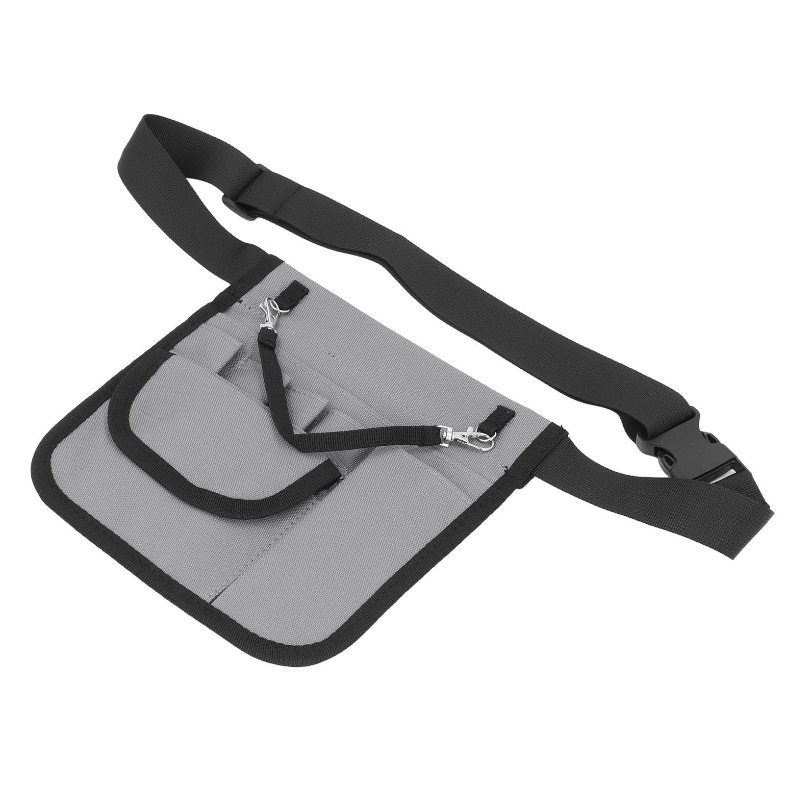 Nurse Waist Pouch with Tape Holder and Adjustable Waist Belt, Nursing Organizer Belt for Nursing Supplies, Gray, Bag ONLY - Image 2