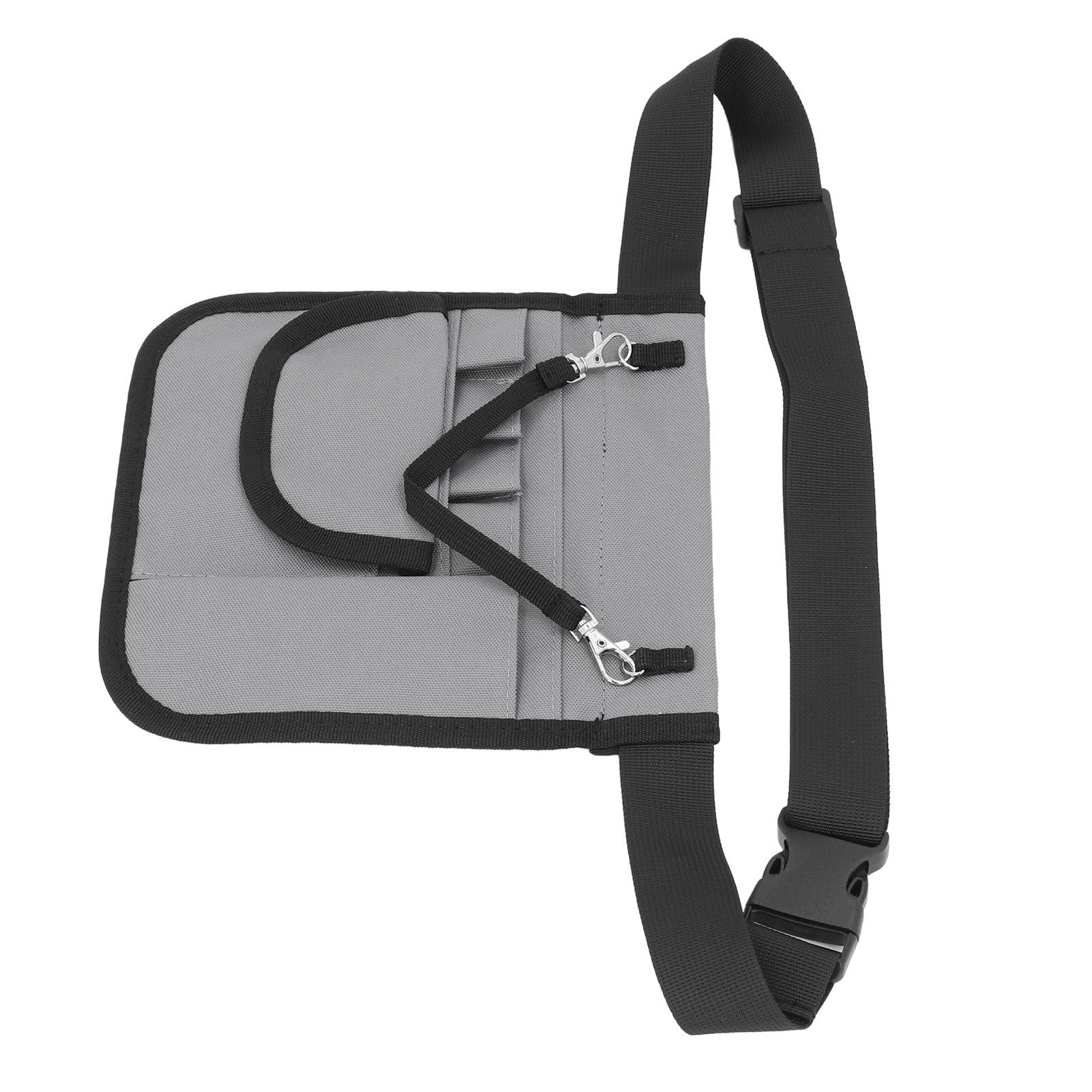 Nurse Waist Pouch with Tape Holder and Adjustable Waist Belt, Nursing Organizer Belt for Nursing Supplies, Gray, Bag ONLY - Image 4