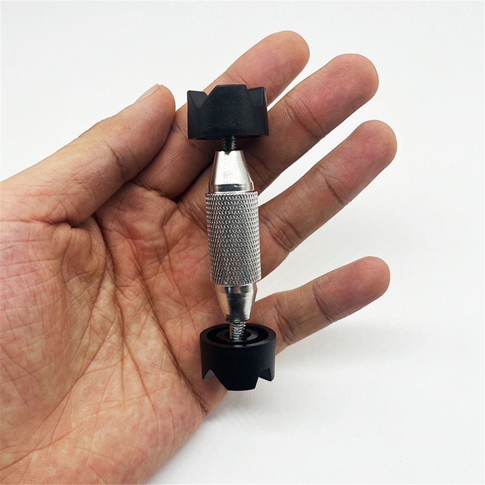 Luthier Guitar Tool Metal Brace Repair Jack Sound Beam Support 8.5CM-10.5CM Silver 2Pcs Luthier Guitar Tool Metal Brace Repair  Sound Beam Support - Image 2