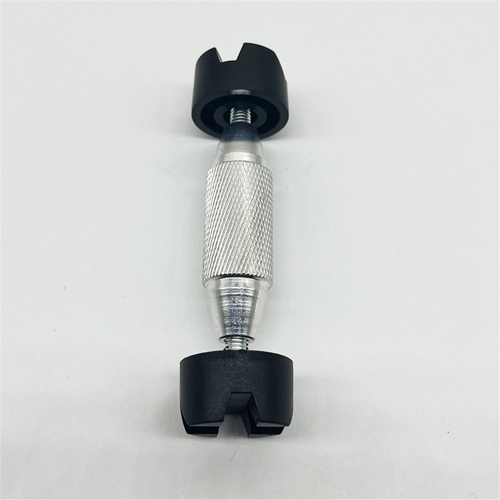 Luthier Guitar Tool Metal Brace Repair Jack Sound Beam Support 8.5CM-10.5CM Silver 2Pcs Luthier Guitar Tool Metal Brace Repair  Sound Beam Support - Image 3