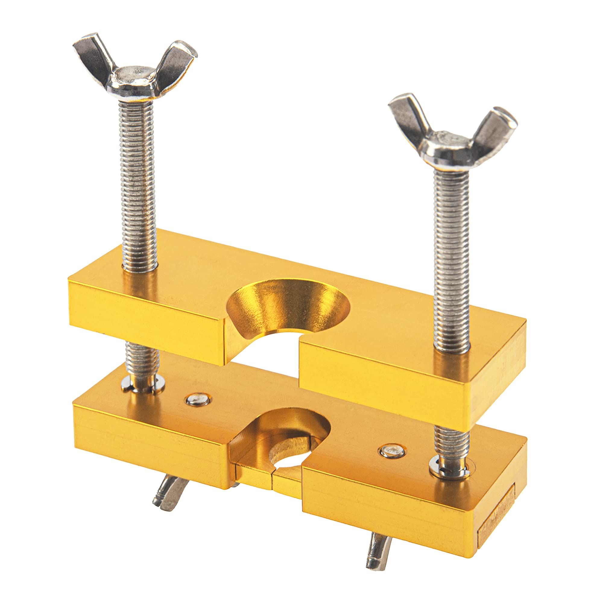 Mouthpiece Remover Adjustable Mouthpiece Puller Tool for Brass Wind Instruments Trumpet Trombone Horn(Gold) - Image 1