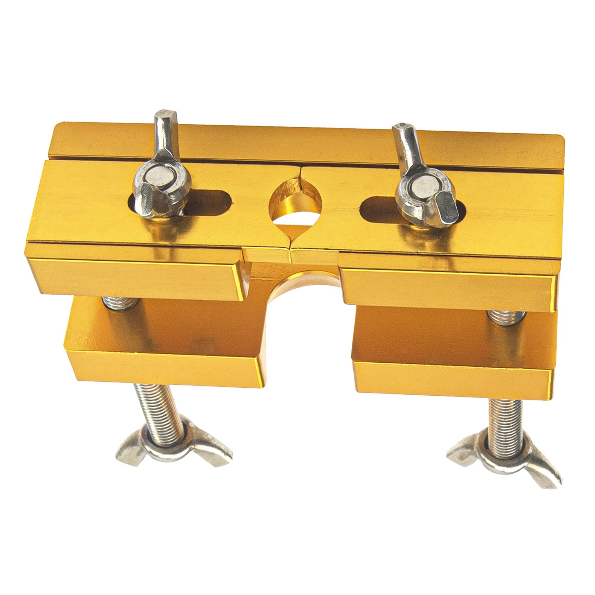 Mouthpiece Remover Adjustable Mouthpiece Puller Tool for Brass Wind Instruments Trumpet Trombone Horn(Gold) - Image 4