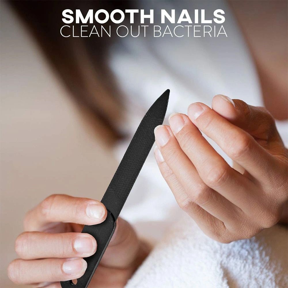 5pcs Toenail Clippers for Thick Toenails for Seniors, Angled Head Large Toe Nail Clippers Set for Men, Heavy Duty Ingrown Toenail Clippers with Long Handle, Ultra Sharp Slanted Nail Cutter Wide Jaw - Image 5