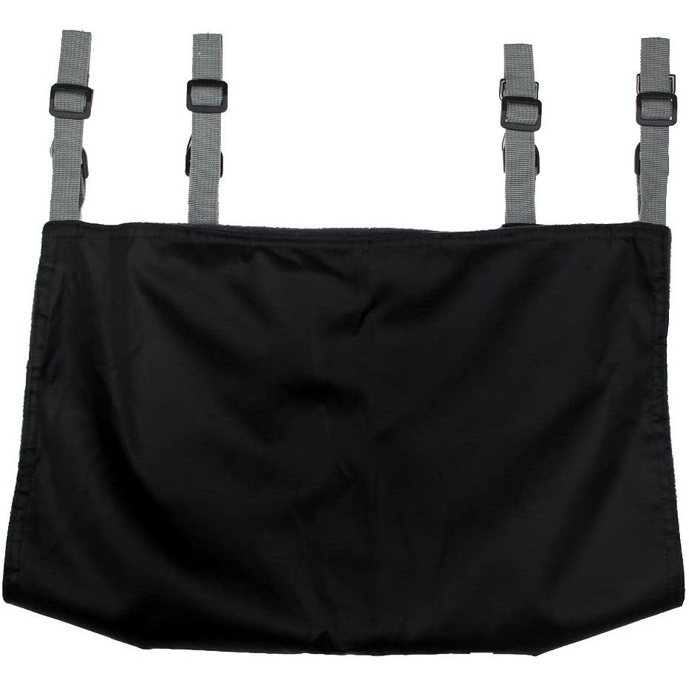 Cat Hammock for Cage - Hanging Washable Soft Outdoor Mat, Waterproof Cooling Bed for Large Kittens 16.5*22 in (Black) - Image 4