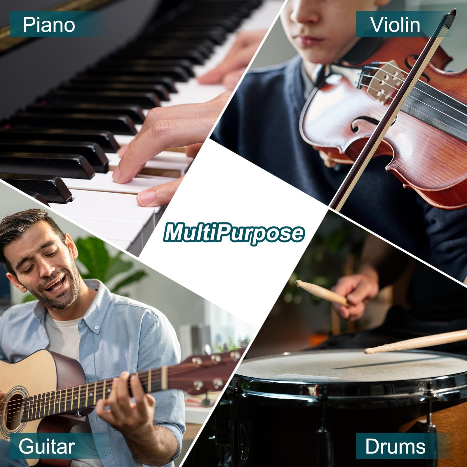 Mechanical Metronome Portable Mini Universal Metronome 11cm Height for Piano Guitar Violin Ukulele Chinese Zither Music Instrument - Image 5