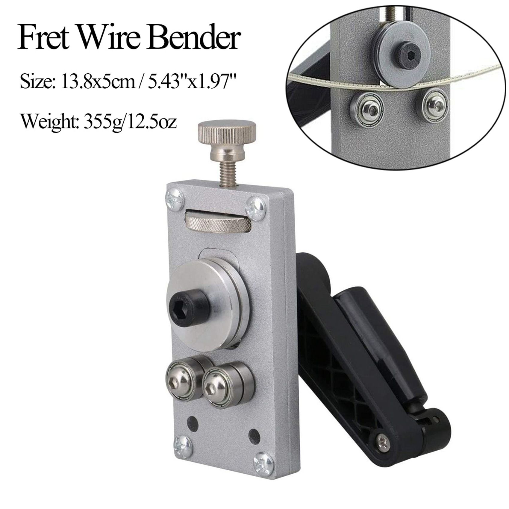 5.43Inch Guitar Bass Luthier Tool Guitar Fret Bender for Fret Wire Bending and Straightening  Luthier - Image 1