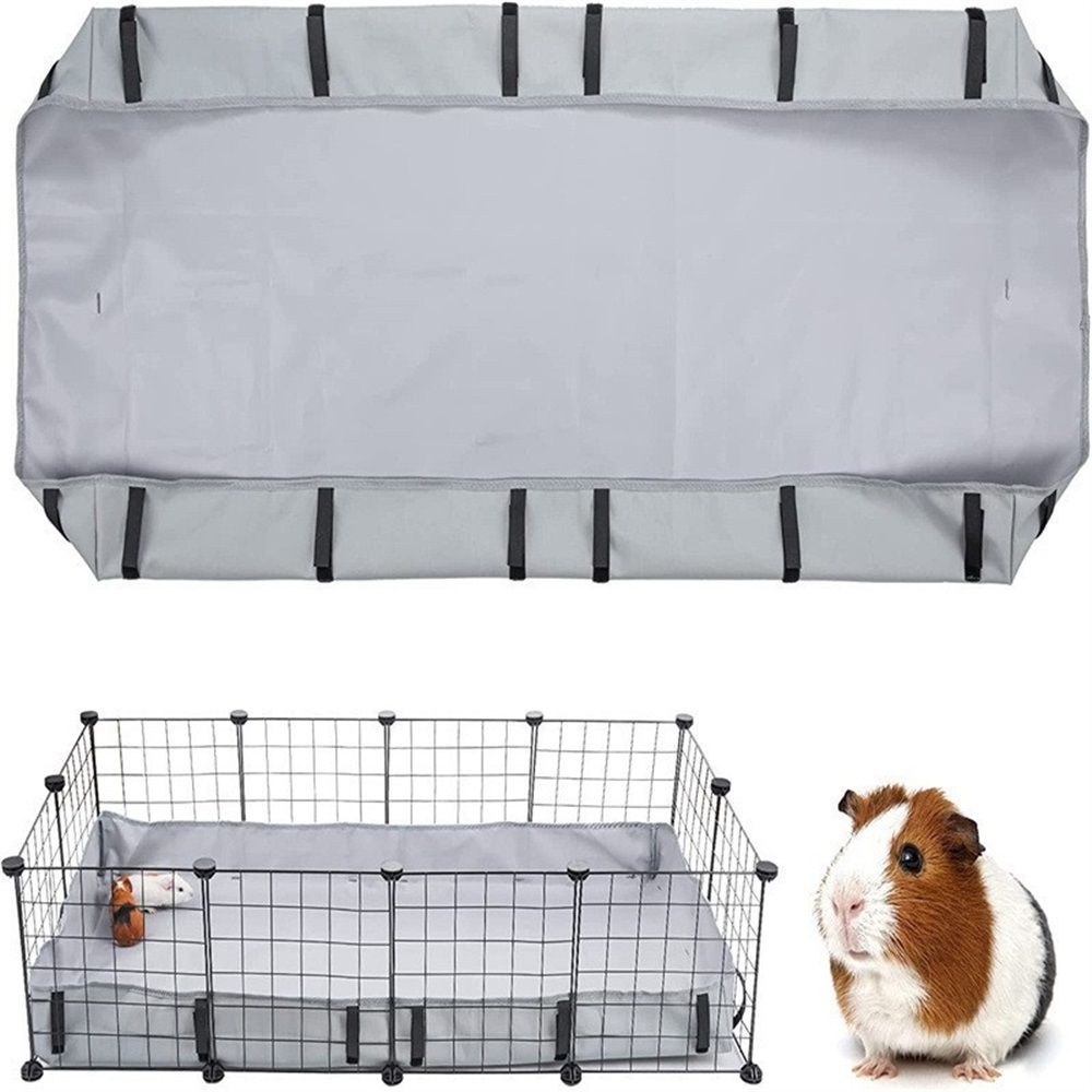 Guinea Pig Cage Liner Tarp Bottom Waterproof and Washable Base Also for Rabbits, Bunny, , Hedgehog, Ferrets and Other Small Animals(120*62cm) - Image 2