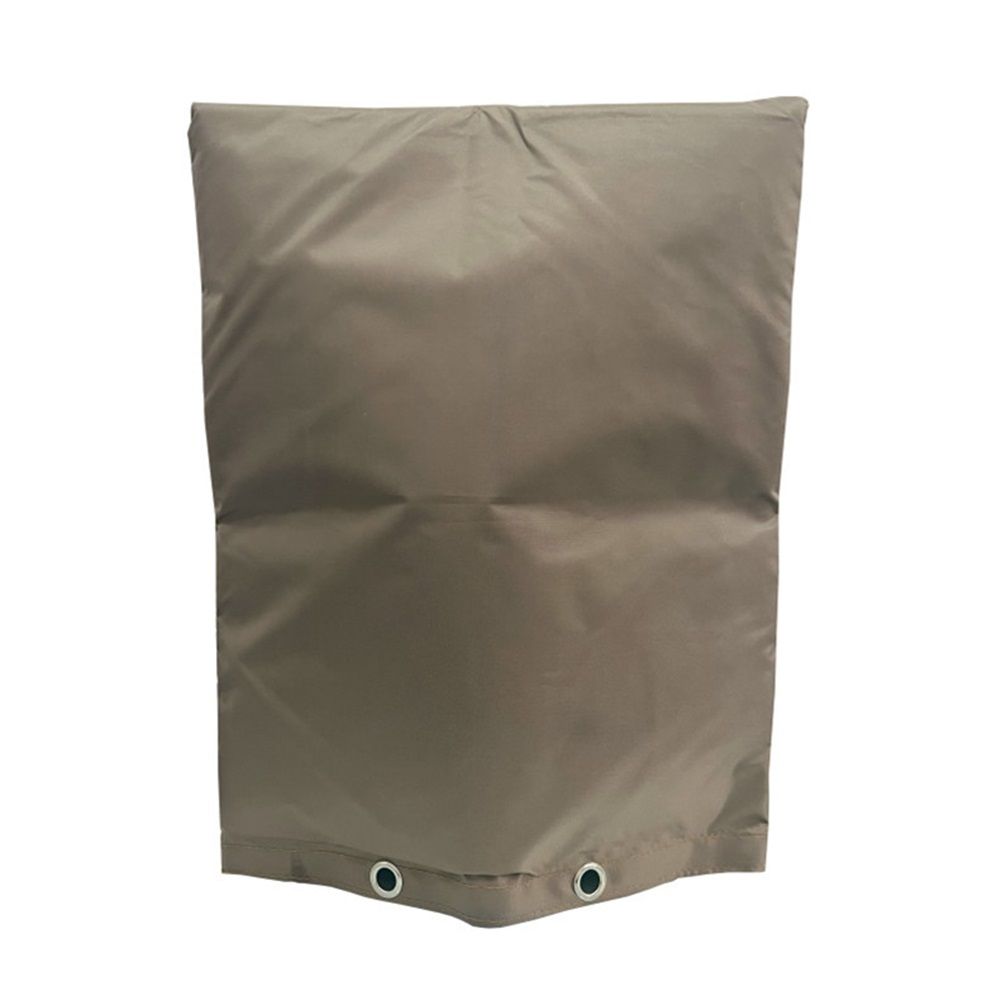 Backflow Preventer Insulation Cover, Insulated Well Pump Cover Irrigation Sprinkler Valve Pouch ,Pipe Insulation Covers for Outside Winter Freeze Protection  (brown 16