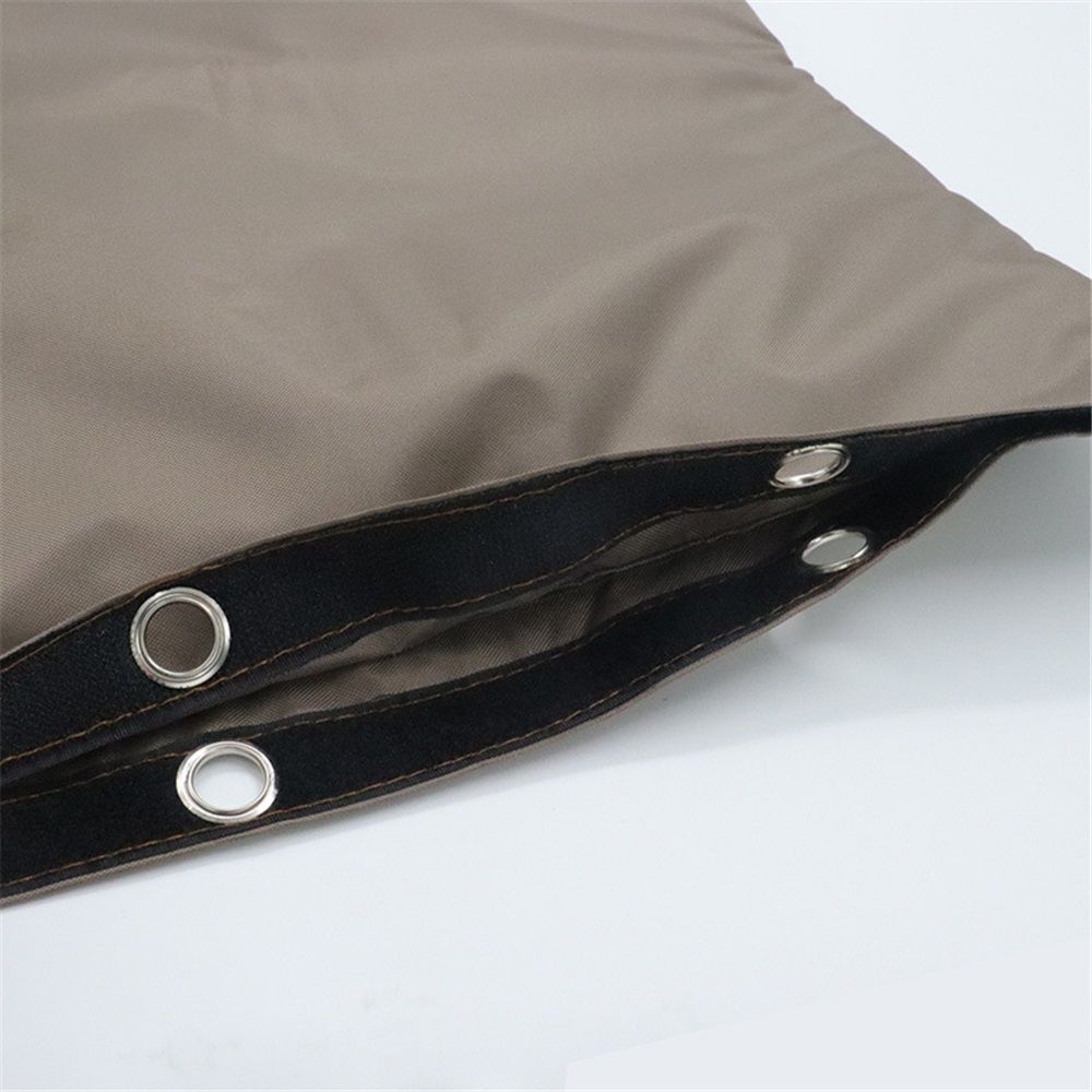 Backflow Preventer Insulation Cover, Insulated Well Pump Cover Irrigation Sprinkler Valve Pouch ,Pipe Insulation Covers for Outside Winter Freeze Protection  (brown 16