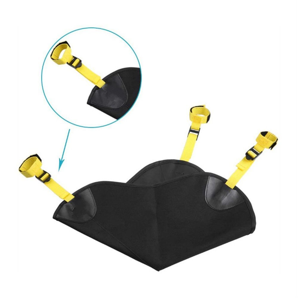 Tripod Weight Bag Black Durable Tripod Stone Bag Universal Light Stand Sand Bag for Stabilizing Photography Accessory black - Image 3